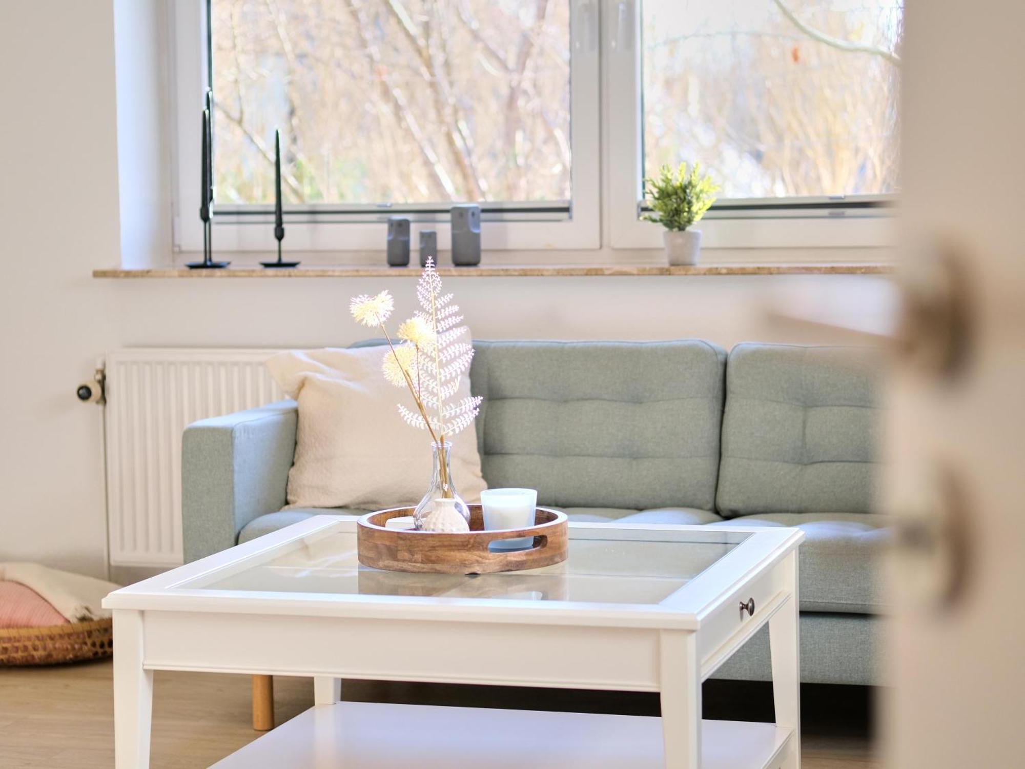 Ferienwohnung "Gilde" Hyggelig Mit Blick Ins Gruene Glücksburg Exterior foto